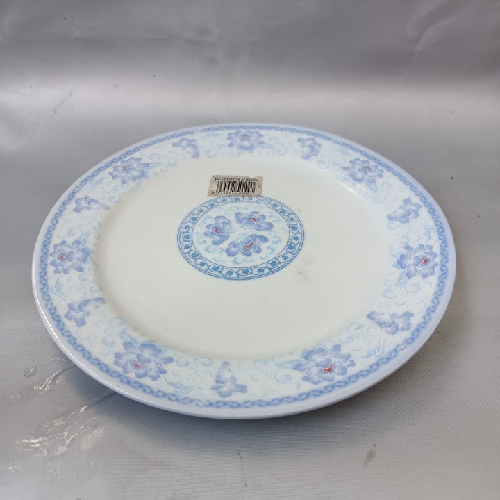 Đĩa sứ 16 cm Họa Tiết Xanh cao cấp