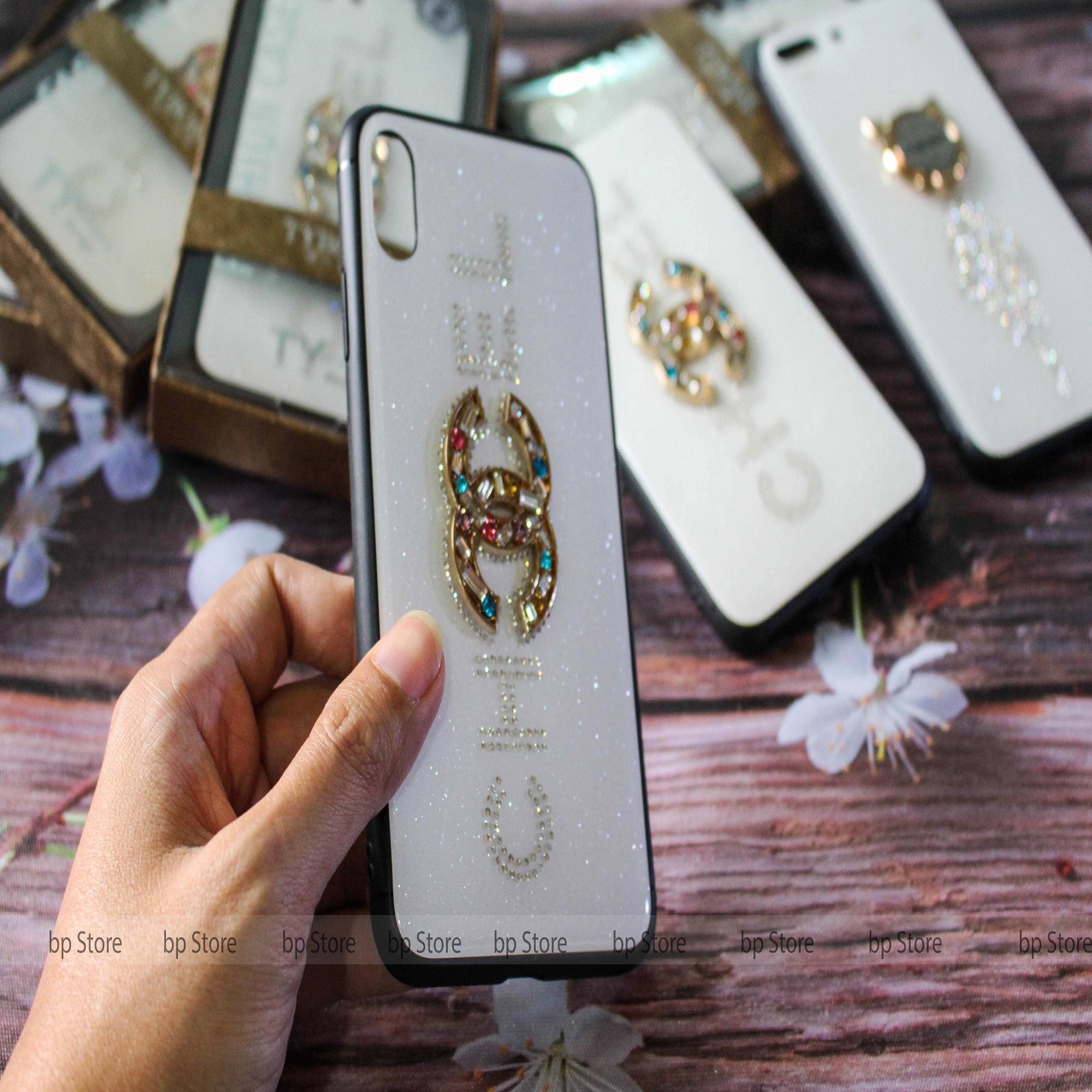 Ốp cho [iPhone xsmax] TYBOMB Đính đá cao cấp