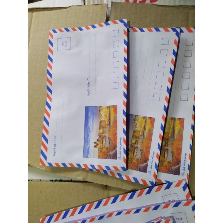 tập 100 chiếc Phong bì Bưu điện, phong bì thư