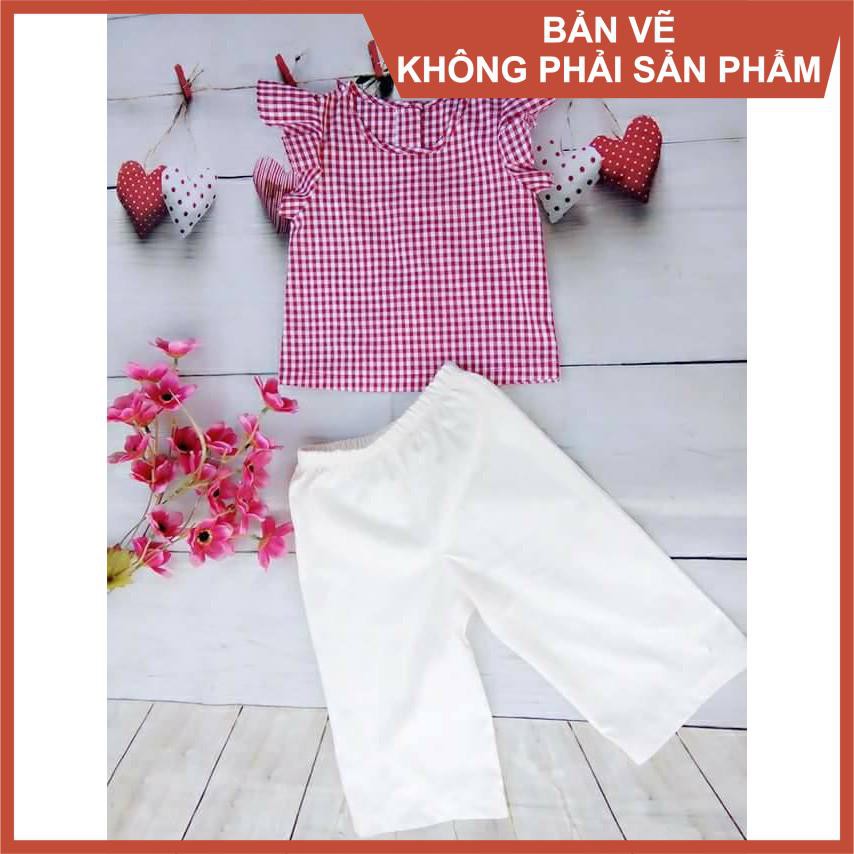 Rập bộ suông cho bé - Rập giấy A0 mã R338 (Bản vẽ) (BẢN VẼ)