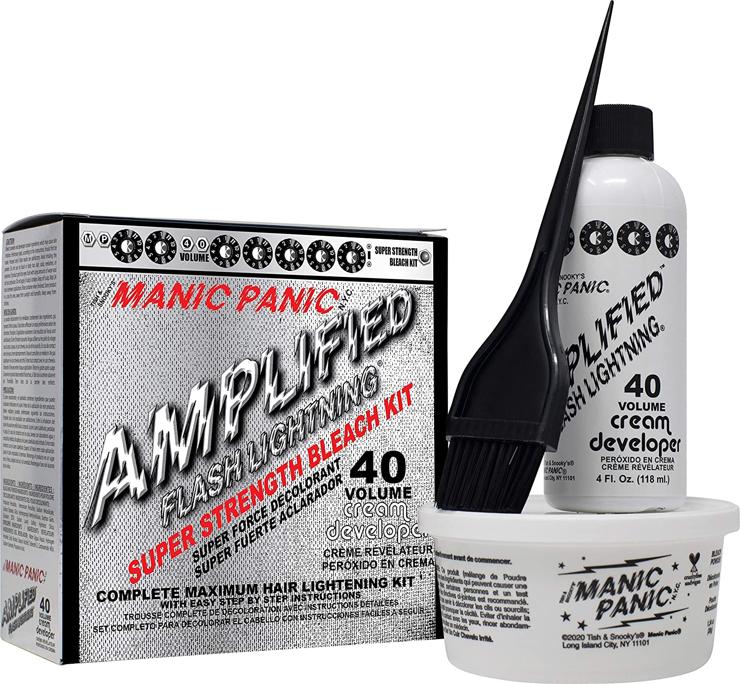 Bộ tẩy tóc Manic Panic Flash Lightning Bleach Kit