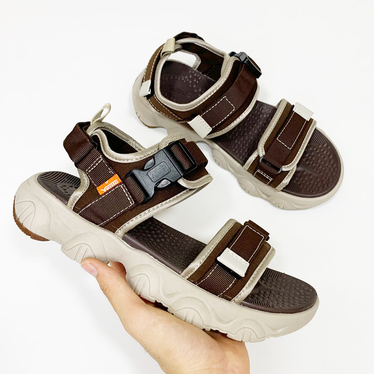 Giày Sandal [VENTO CHÍNH HÃNG] Sandal Vento VESPER SD09003 Đen Full