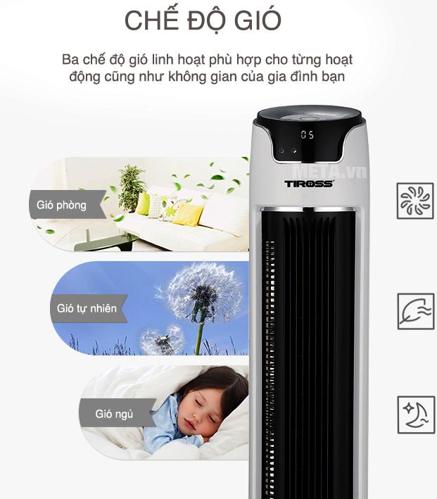 Quạt Tháp Tiross TS9181 (45W) - Trắng