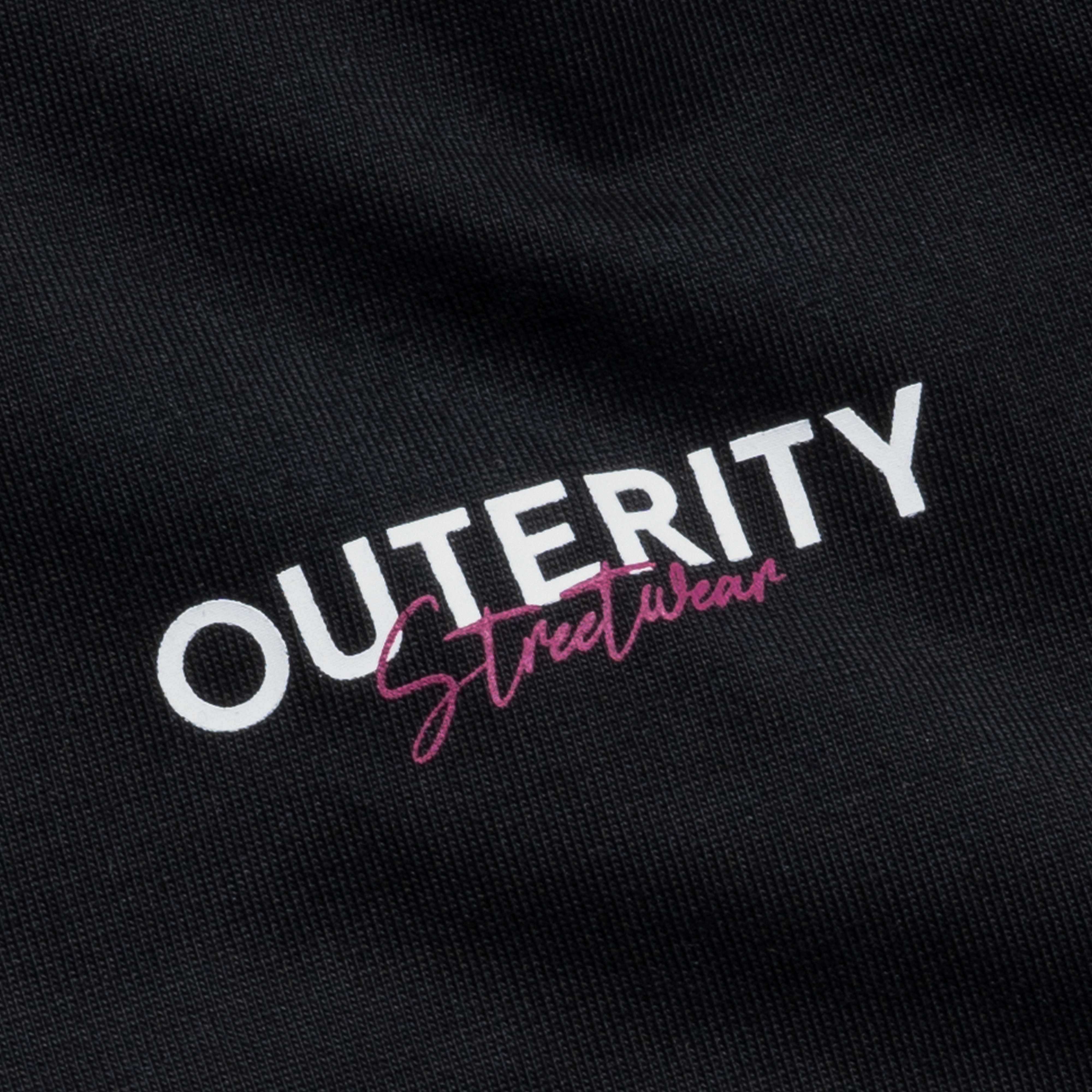 Áo thun Outerity Multifont v3.0 / Màu Đen - ORT.B 137