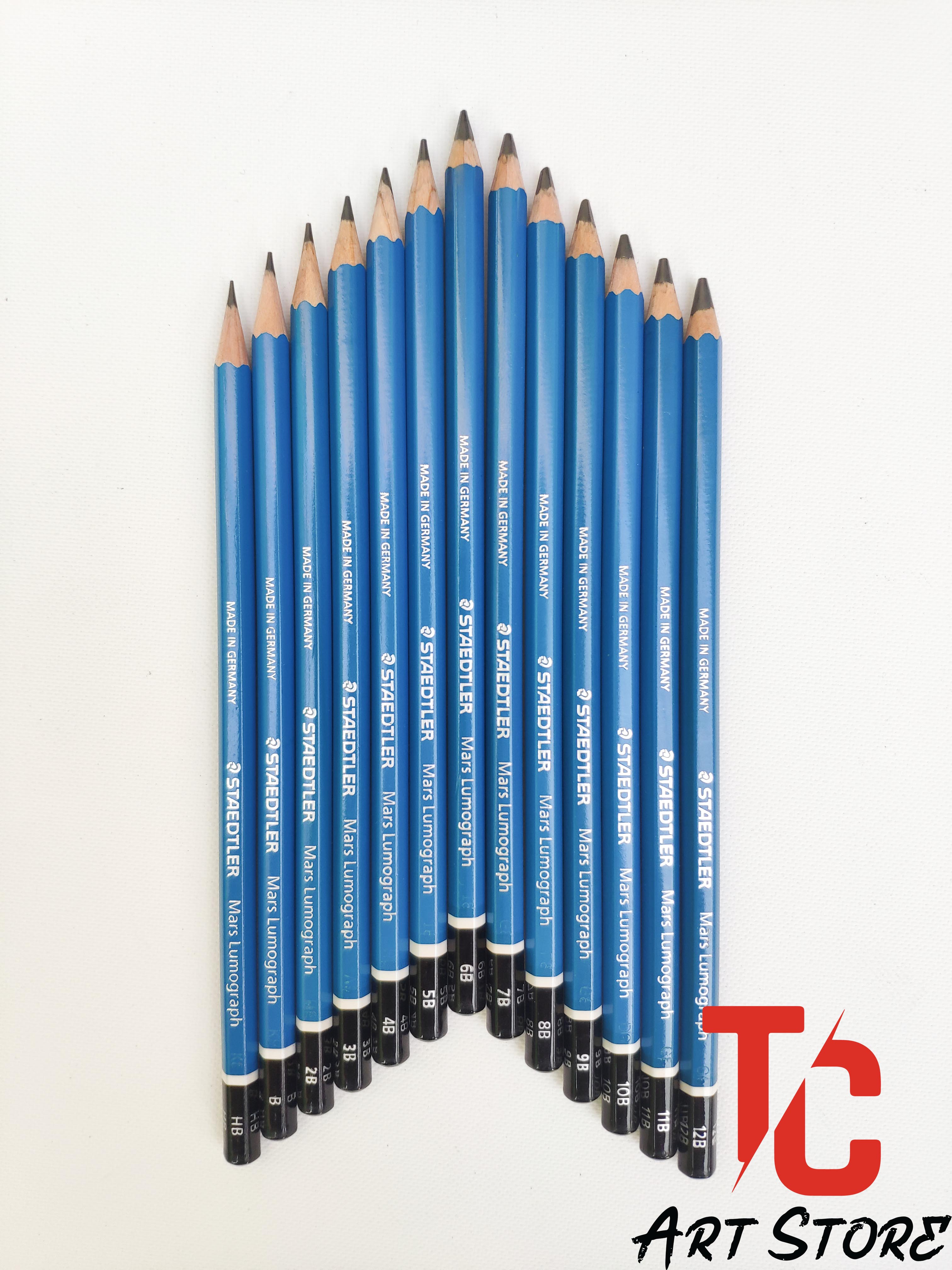 [HCM][TC Art Store] Bút Chì Gỗ Staedtler Từ HB - 12B