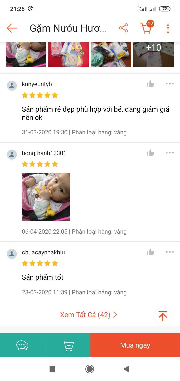 Gặm nướu hươu Nhật Bản cho bé