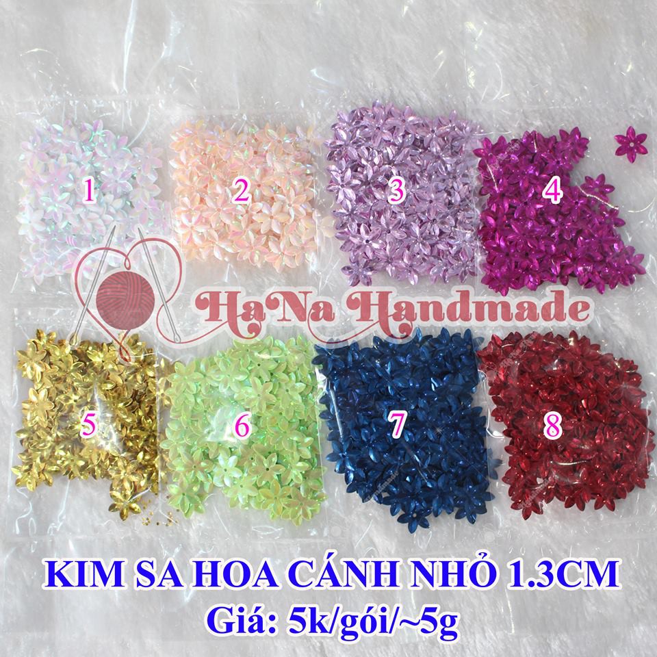 Kim sa hoa cánh nhỏ 1.3cm