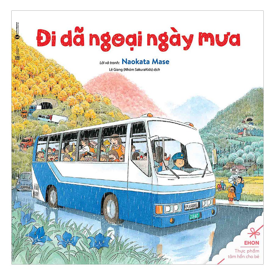 Sách ehon - đi dã ngoại ngày mưa