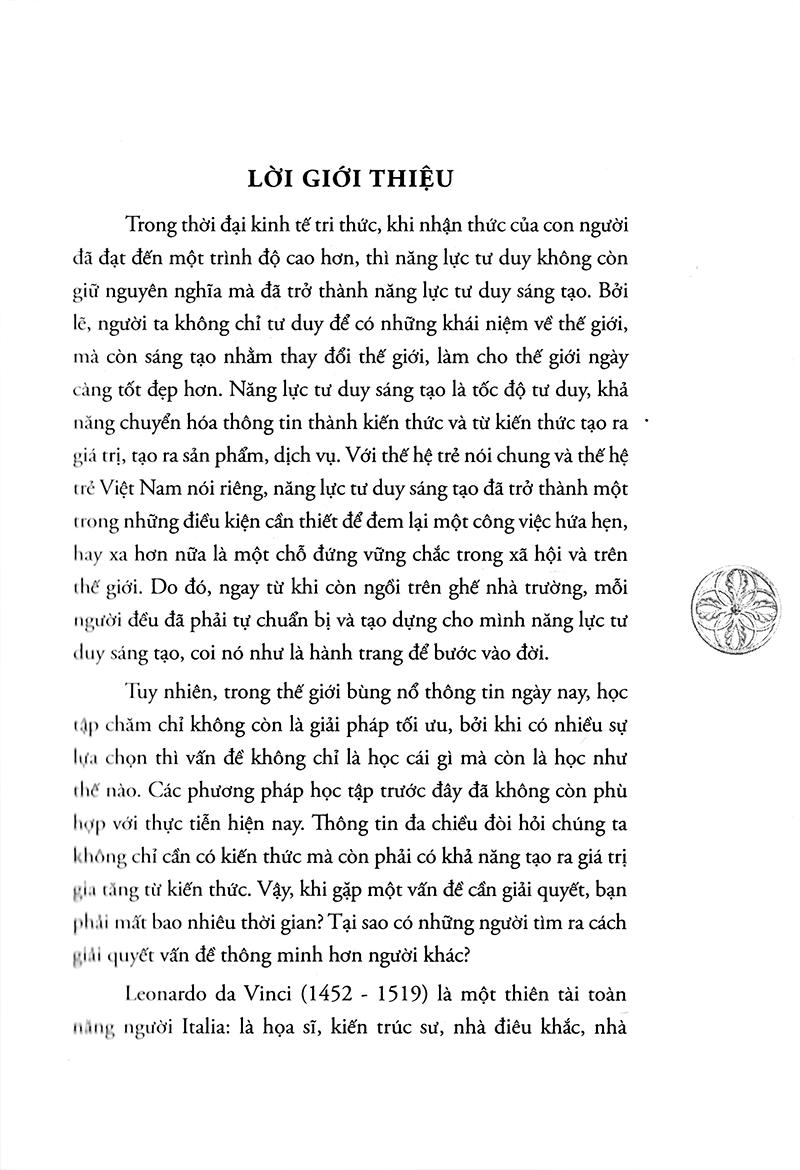 Sách - Tư duy như Leonardo Da Vinci