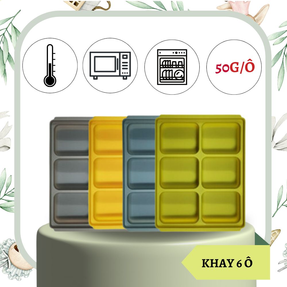 Khay trữ đông thực phẩm TGM 6 ô