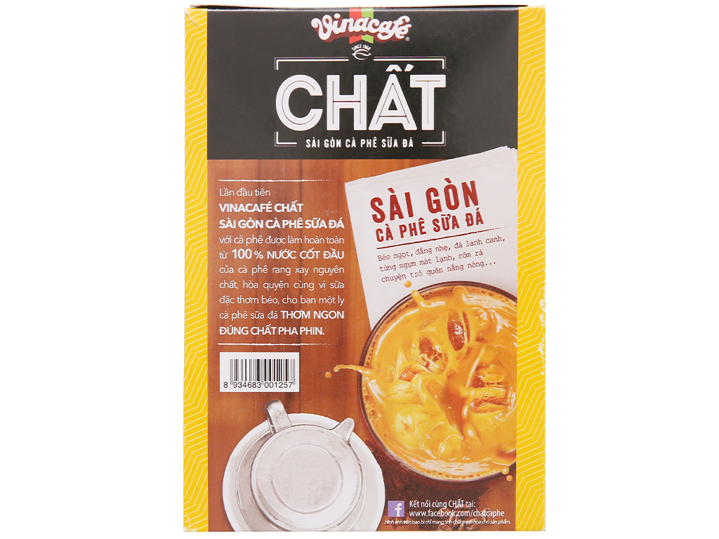 Vinacafe Chất - Sài Gòn Cà Phê Sữa Đá 290g