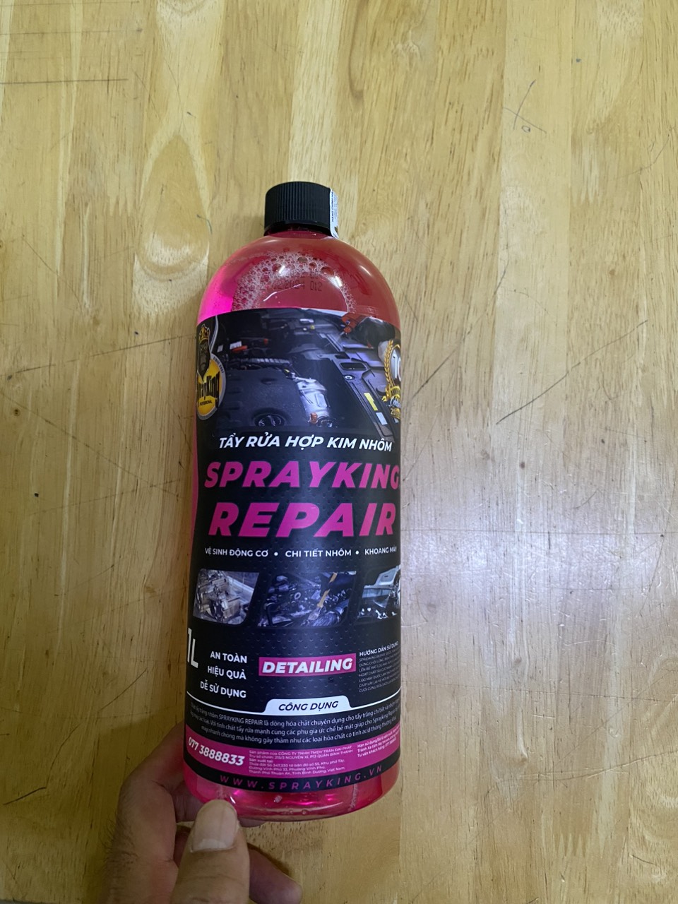 SPRAYKING REPAIR tẩy nhôm