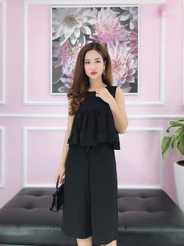 SET BỘ ỐNG RỘNG PEPLUM