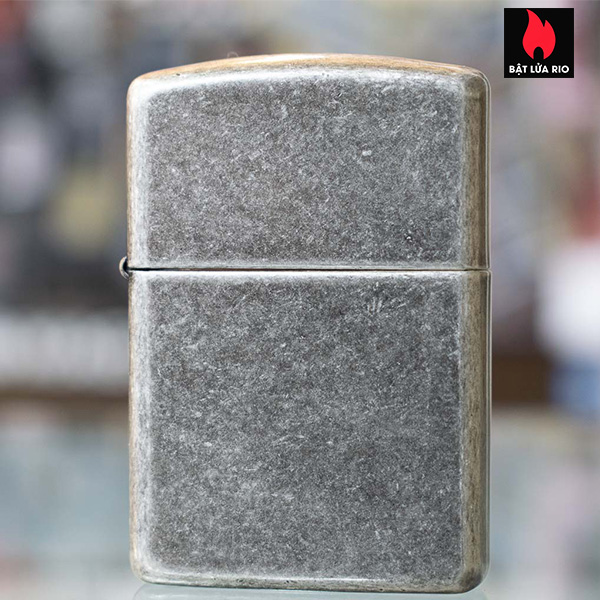 Bật lửa Zippo 28973 - Zippo Armor Antique Silver Plate