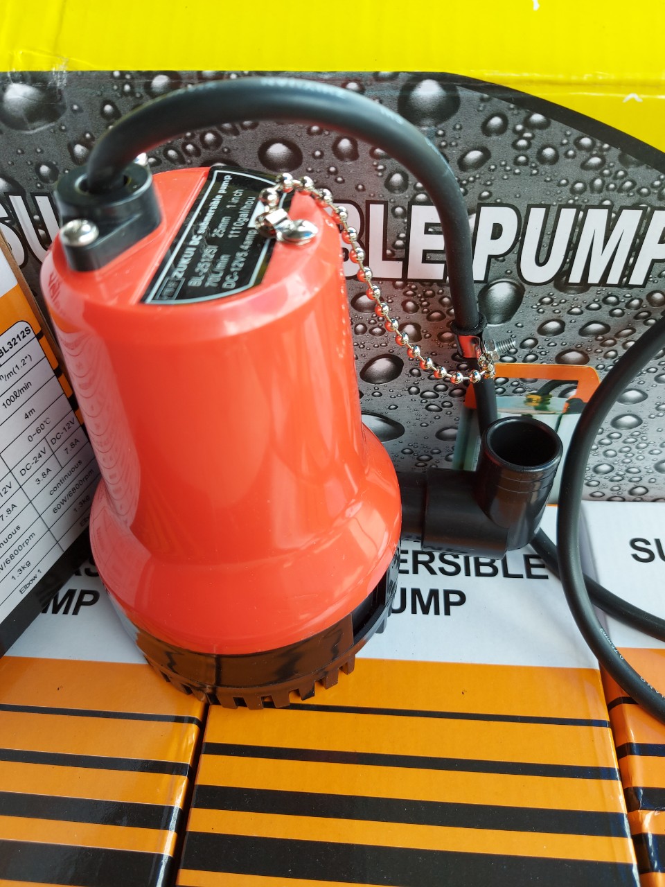 Bơm chìm 12v. lưu lượng 70/min