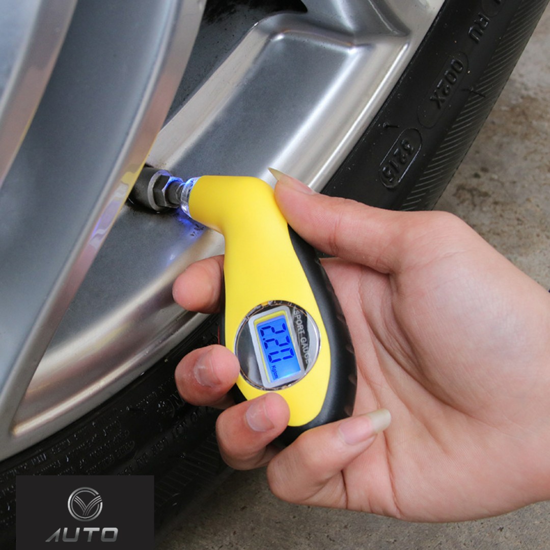 Máy đo áp suất lốp ô tô, xe hơi