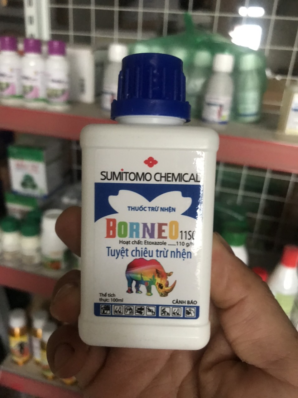 Thuốc trừ nhện chính hiệu Nhật Bản Borneo 11SC (100ml)