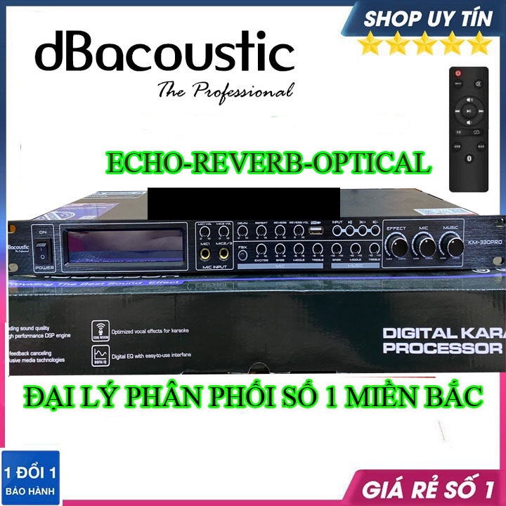 vang db acoustic km 330 pro- 48 BIT, Cổng quang, Bluethooth