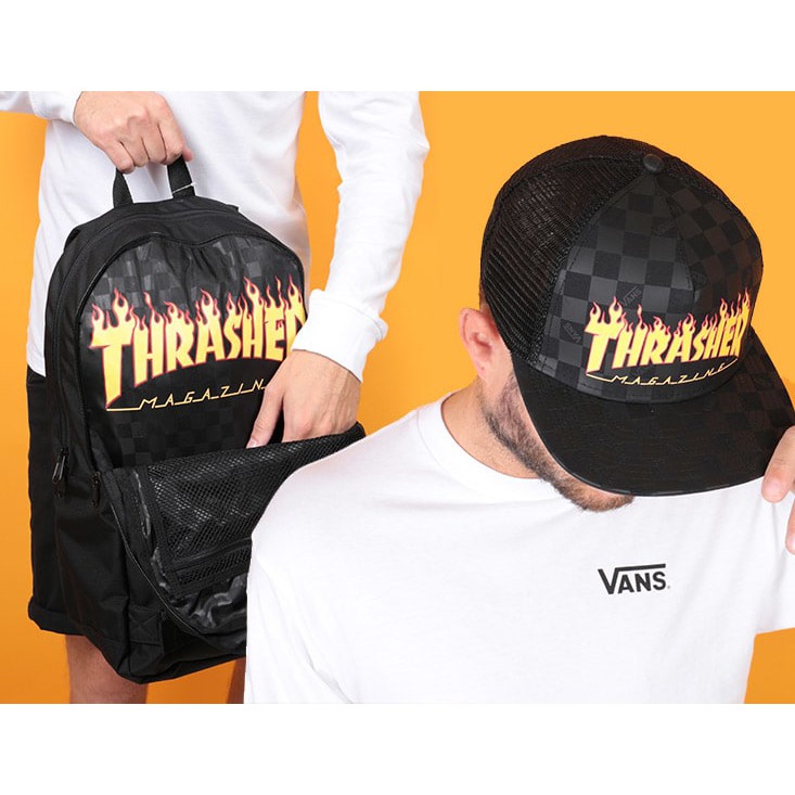 NÓN THRASHER x VANS [REAL 100%]
