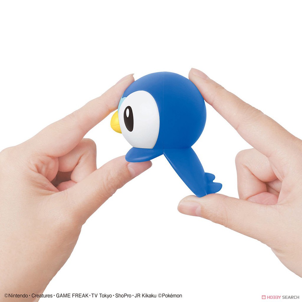 [Hoàn Tiền 10%]Mô hình lắp ráp Pokemon Plastic Model Collection Quick 06 Piplup Bandai