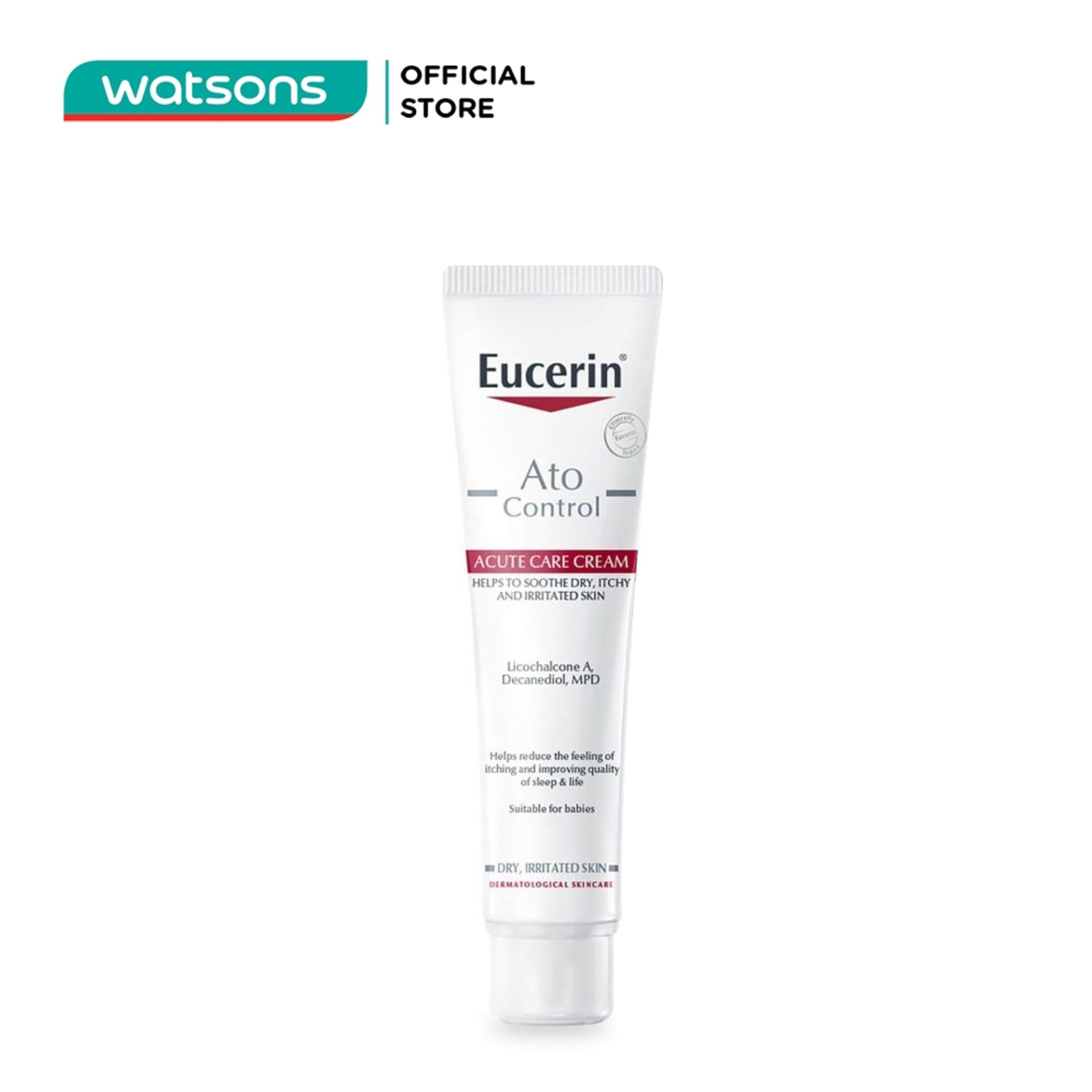 Kem Dưỡng Da Eucerin Ato Control Acute Care 40ml