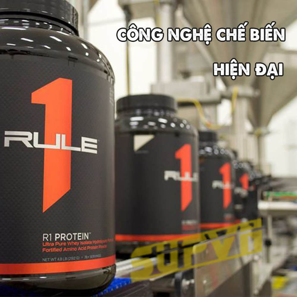 [HCM] RULE1 PROTEIN ISOLATE - BỔ SUNG PROTIEN WHEY GIÚP PHÁT TRIỂN CƠ BẮP