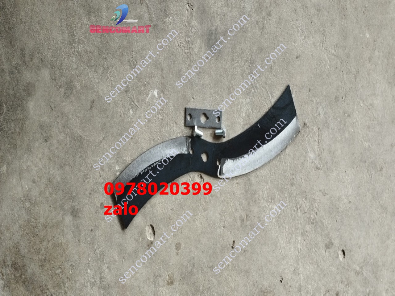 Dao lắp máy băm cỏ voi đa năng 50cm