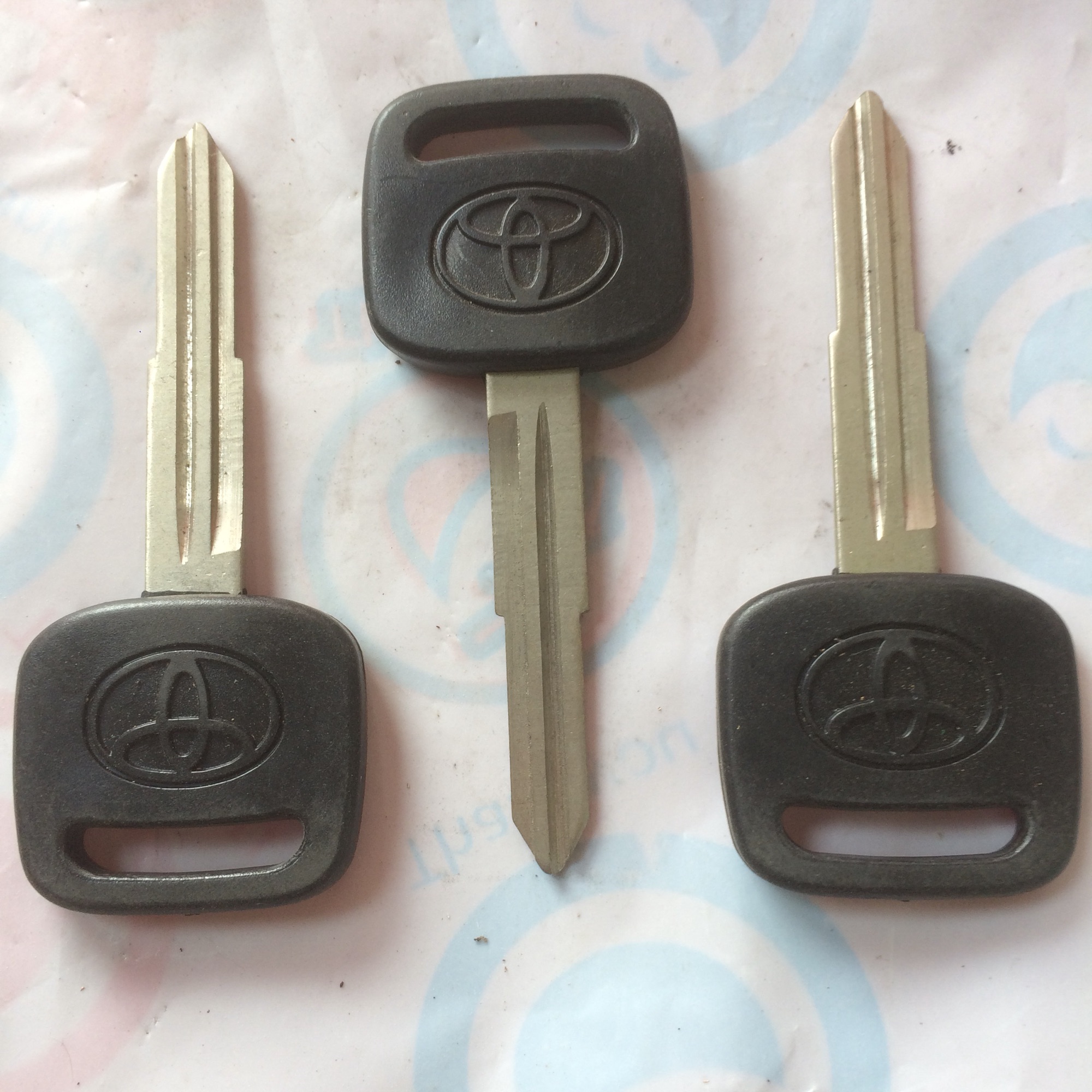 Phôi chìa khoá Ô.tô loại rảnh phải ( combo 3 chìa )
