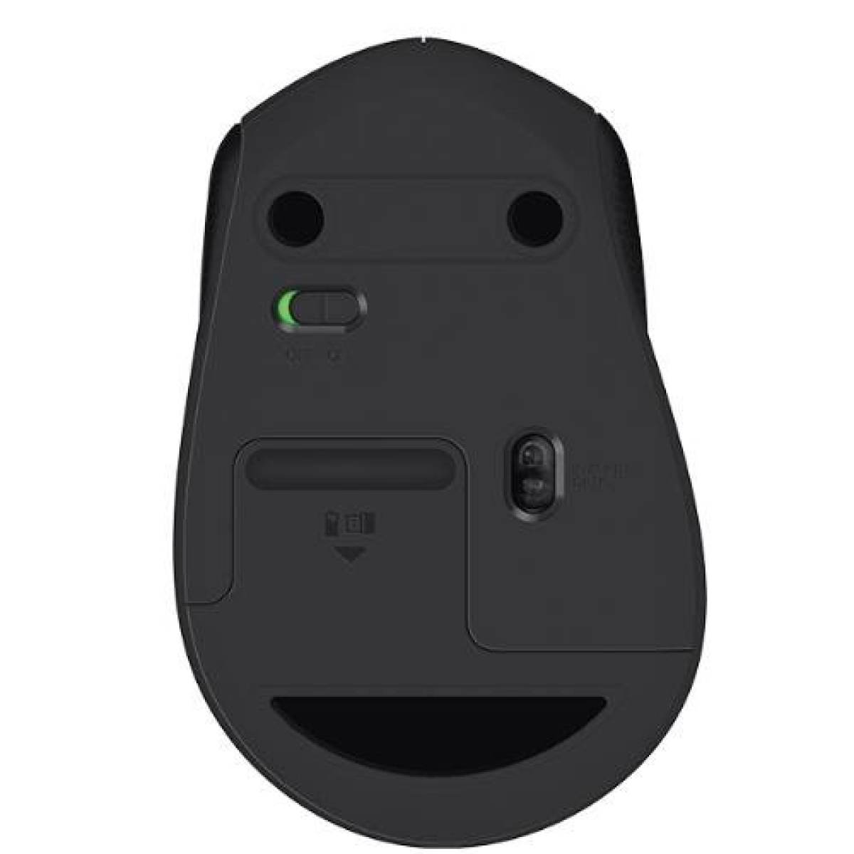 Chuột không dây Logitech M331 silent plus (Đen)