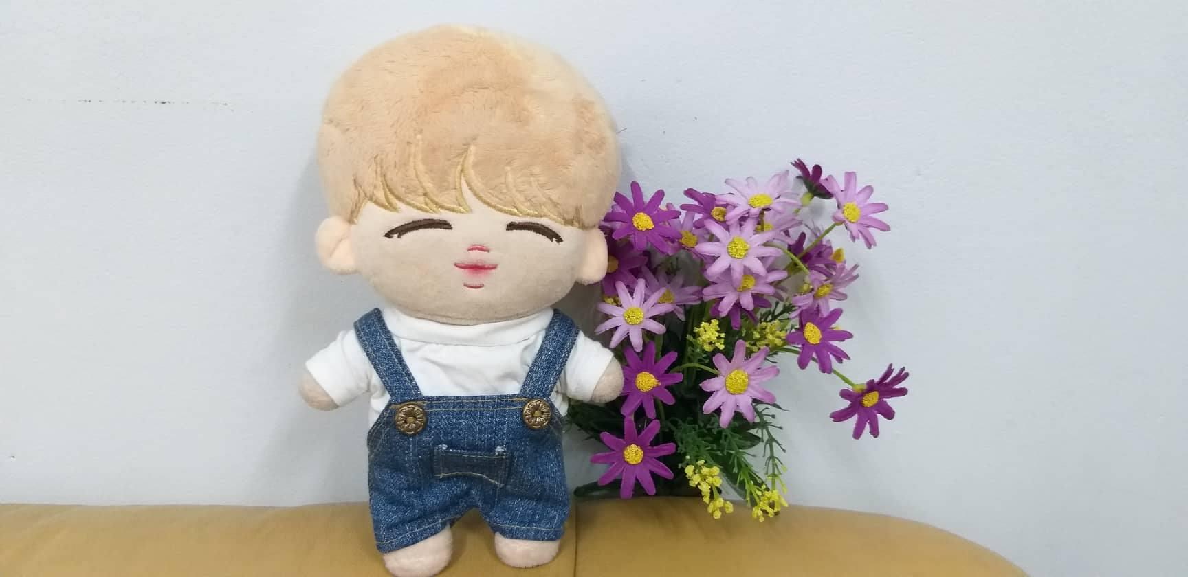 Outfit doll 20 kpop yếm Jean nam