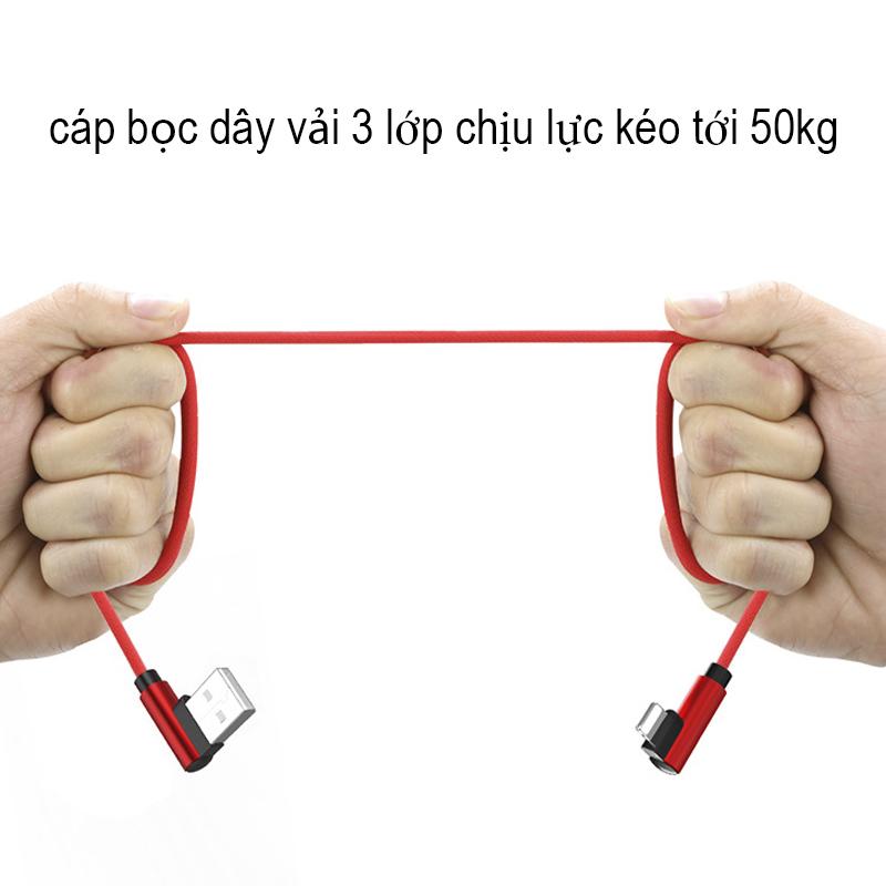 Cáp sạc nhanh Micro USB Cho dòng máy Samsung, Vivo dài 2m - V8 Micro