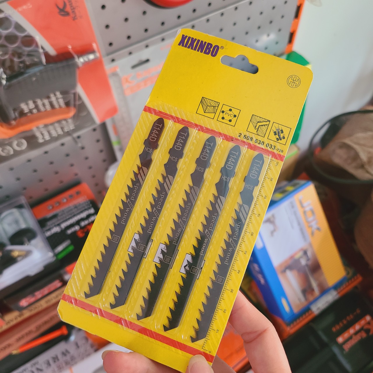 BỘ 5 LƯỠI CƯA LỌNG GỖ T144D