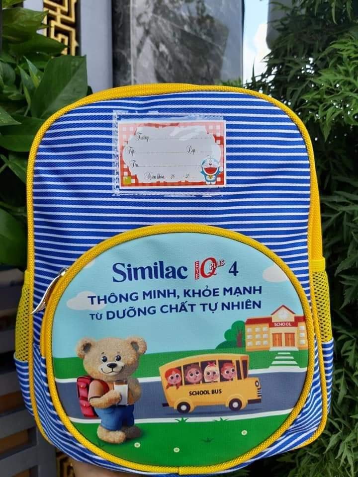 [HCM]Balo cho bé mầm non quà similac