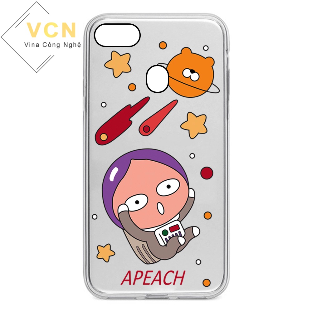 [HCM]Ốp lưng đủ dòng Oppo A1K/A3S/A5S/A31/A52/A91/F5/F7/F15/K3/Reno 3/Reno 4/..... các nhân vật KaKao Friends dẻo trong in 5D(sản phẩm có 3 mẫu)