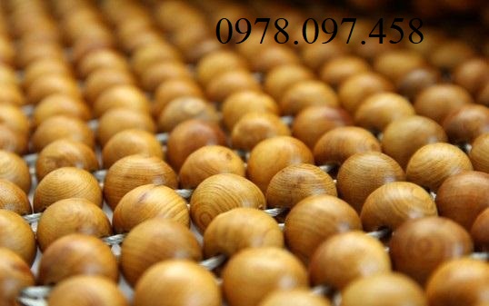 Đệm ghế ô tô hạt gỗ thông