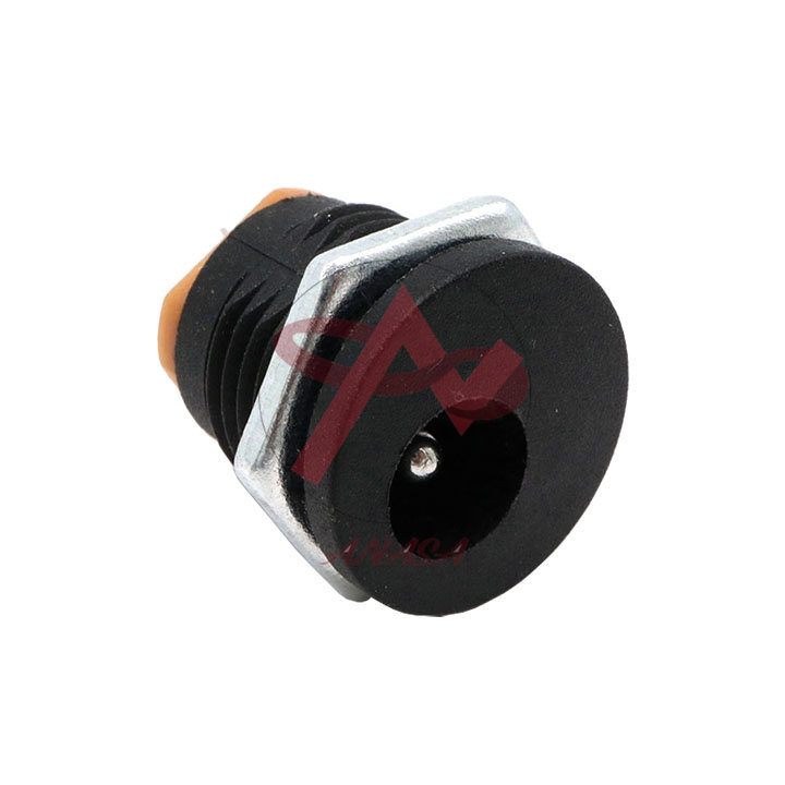 Combo Jack DC Cái Tròn 5.5x2.1mm Có Ốc Vặn