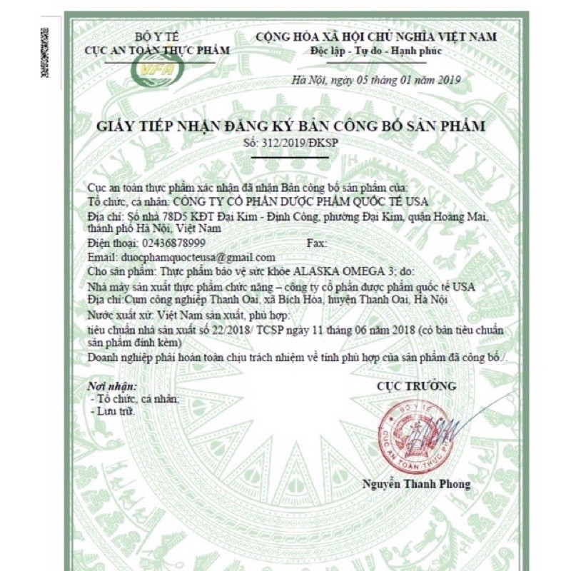 Alaska Omega 3 - Tăng Cường Thị Lực