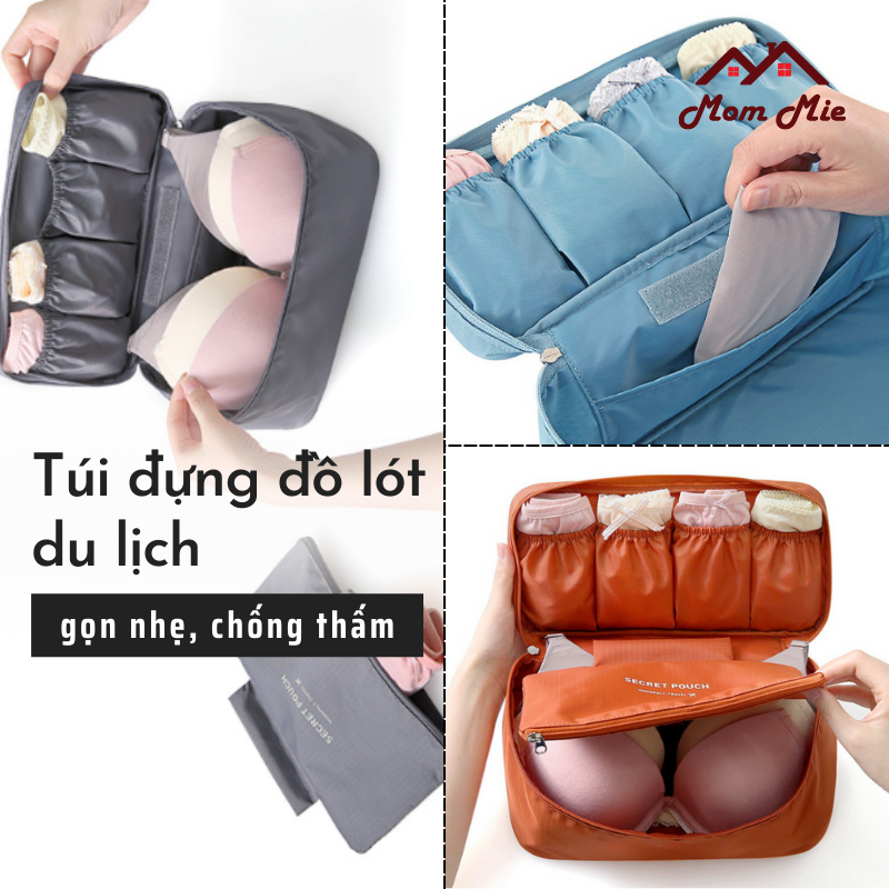 [HCM]Túi đựng đồ lót cá nhân du lịch, chống thấm nước - T005