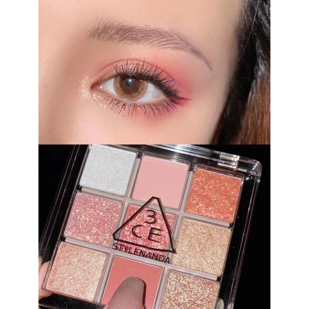 Phấn Mắt/Màu Mắt 9 Ô 3CE Multi Eye Color Palette (Shot Again - Delightful)