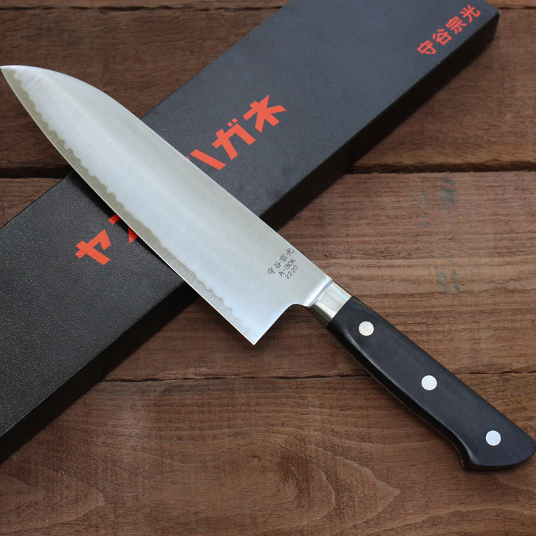Dao Nhật Munemitsu Moriya Santoku 180mm Aogami Super