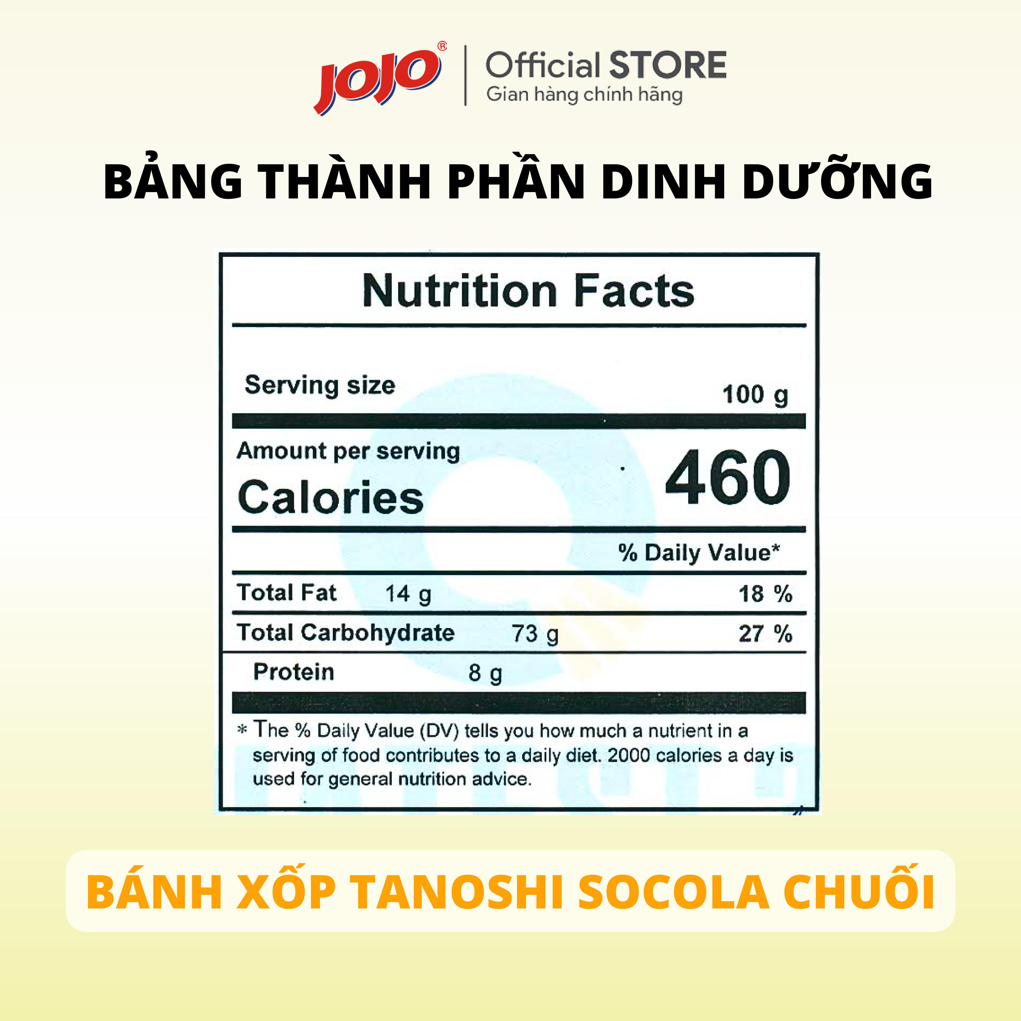 95g Tanoshi banana chocolate sponge combo (with 1 pack of Dutch beans 30g)