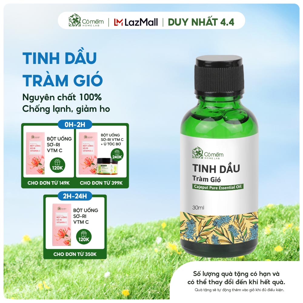 Pure Melaleuca Essential Oil Soft Grass