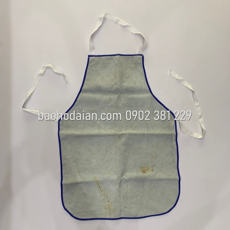 Tạp dề - yếm da hàn chất liệu da bò loại nguyên miếng chịu nhiệt