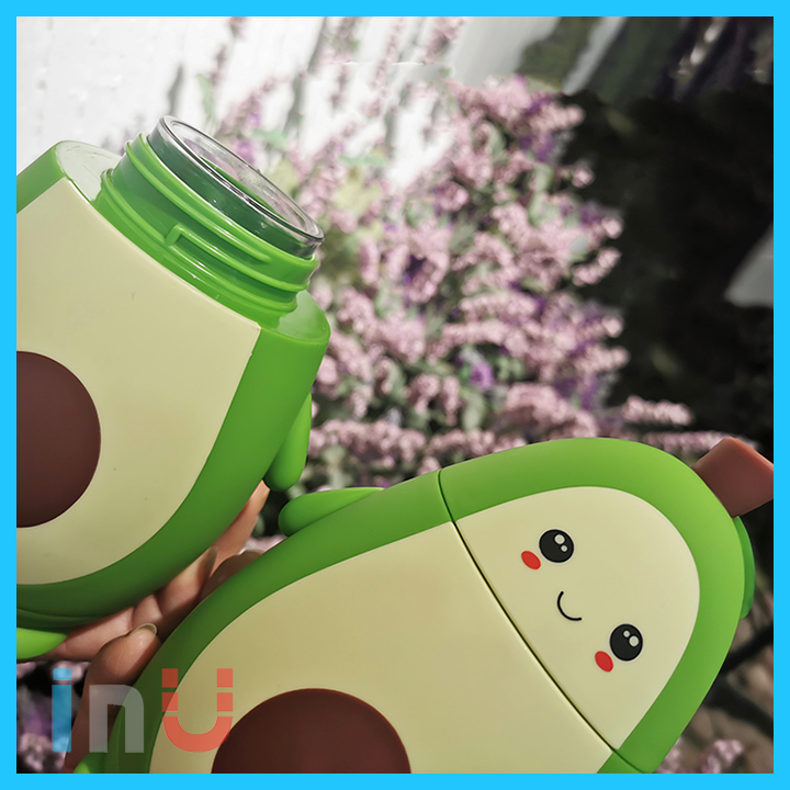 [HCM]HCM - Bình nước bé Bơ xanh cute dễ thương 280ml