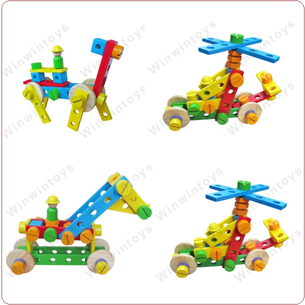 [Voucher 10k]Bộ lắp ráp sáng tạo Winwintoys