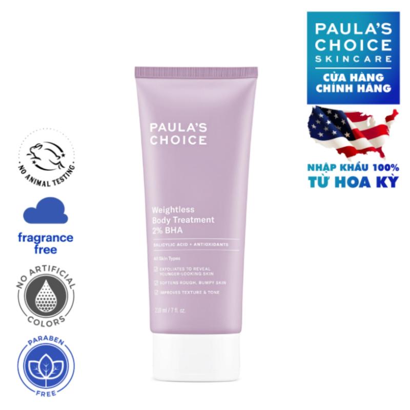 Kem dưỡng thể Paula’s Choice RESIST WEIGHTLESS BODY TREATMENT WITH 2% BHA