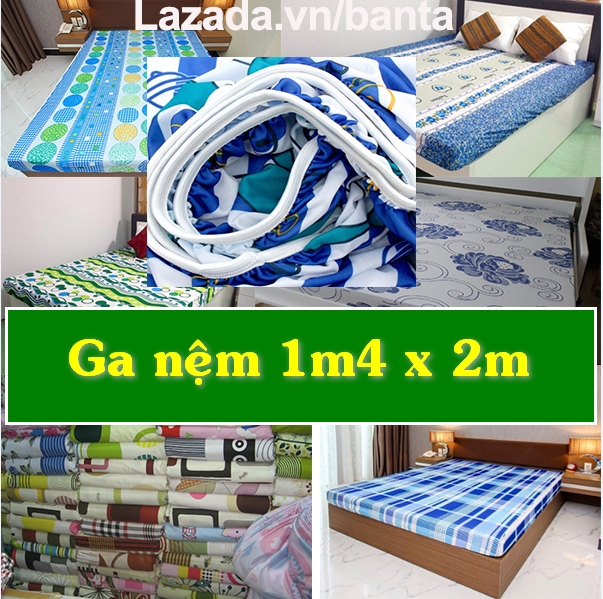 Ga nệm 1m4 x 2m (Giao mẫu ngẫu nhiên)
