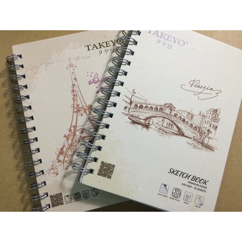 SỔ VẼ SAKURA/TAKEYO A6/A5/A4