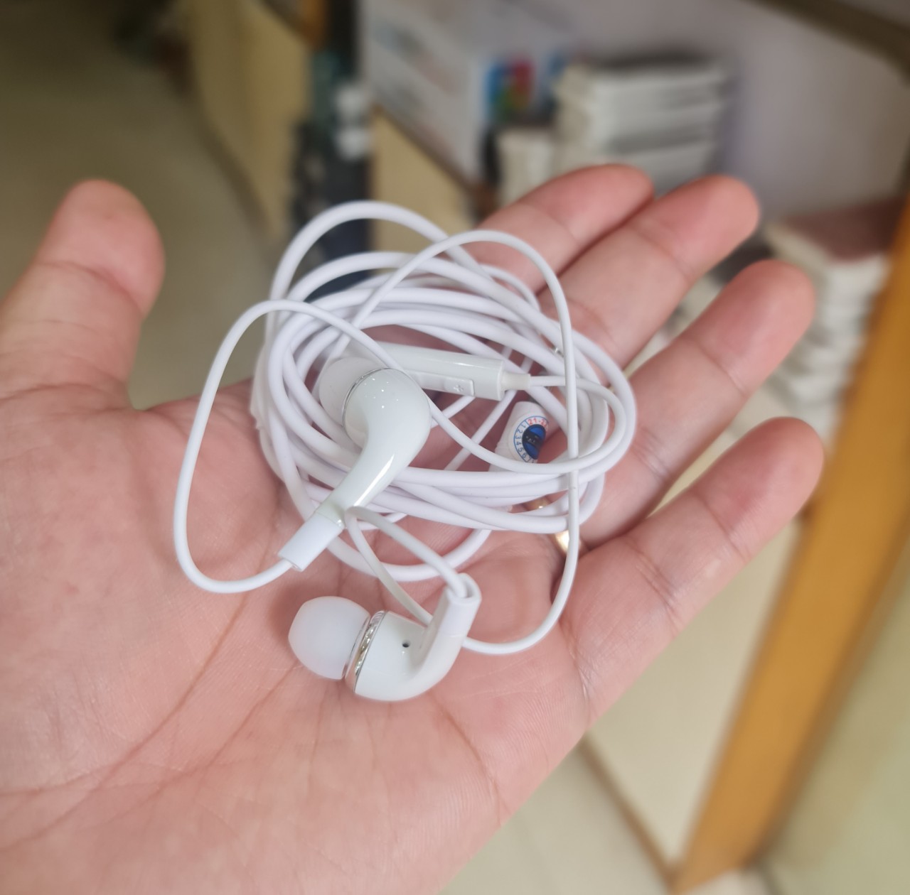 Tai Nghe Samsung Chính Hãng (Âm Hay - Bass Mạnh) - Giắc 3.5 - Tương thích nhiều dòng máy