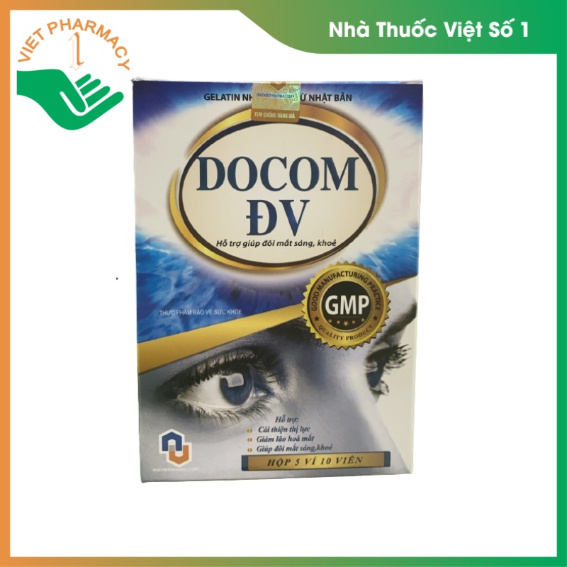 Thành phần Viên uống bổ mắt Docom ĐV